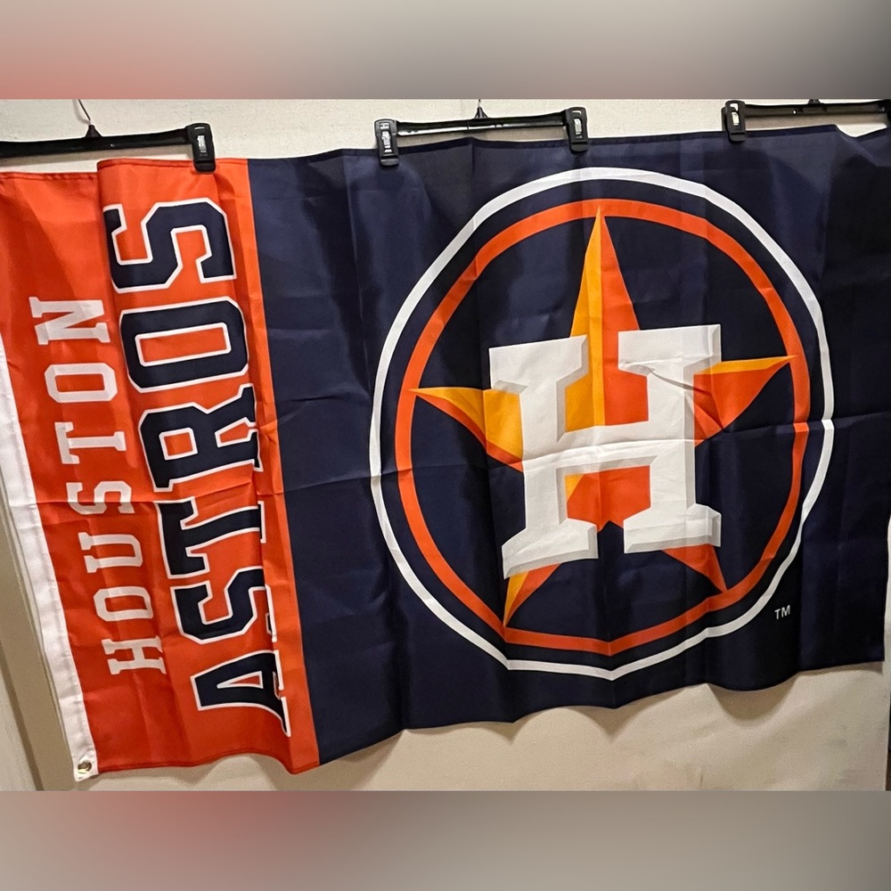 WinCraft Houston Astros 3x5 Outdoor/Indoor Double-Sided Banner Flag